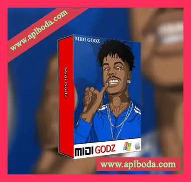 [嘻哈陷阱素材]Midi Godz Blueface Type MIDI Kit [WAV, MiDi]（52Mb）