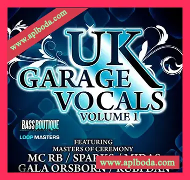 [浩室人声采样]Bass Boutique UK Garage Vocals Vol.1 [WAV]（846Mb）