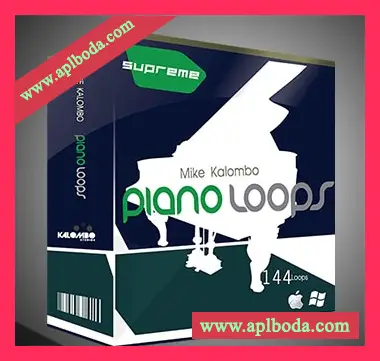 [Trap流行嘻哈钢琴LOOP采样]Mike Kalombo Piano Loops [WAV]（351Mb）