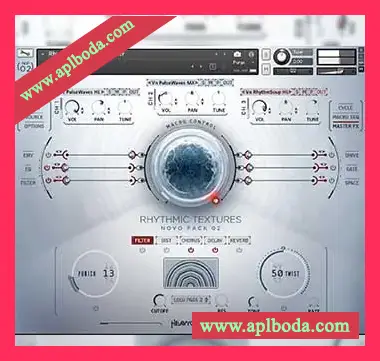 [影视节奏弦乐音源]Heavyocity NOVO Pack 02 Rhythmic Textures [KONTAKT]（9.8Gb）