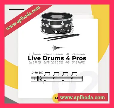 [流行RnB摇滚鼓组采样]Diginoiz Live Drums 4 Pros 2 [WAV]（215Mb）