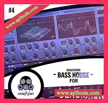 [Serum预置电子舞曲浩室]Vandalism Shocking Bass House #4（24Mb）