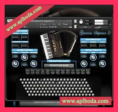 [手风琴音源]Virtual Acoustic Guerrini Superior 2 [KONTAKT]（627Mb）