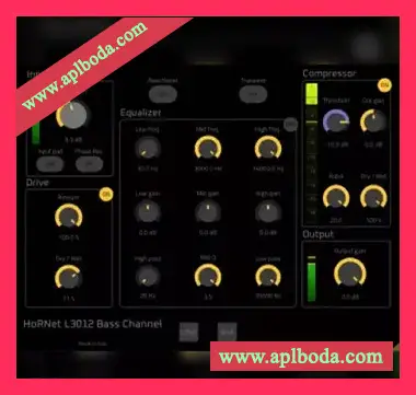 [贝斯通道条插件]HoRNet L3012 Bass Channel v1.0.1 [WiN]（2Mb）