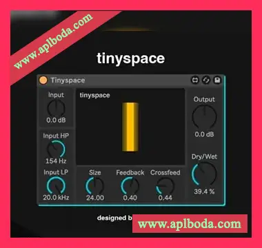 [Max for Live]Undulae Music Tinyspace v1.1（26Kb）