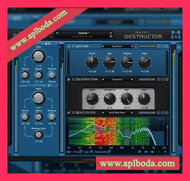 [蓝猫失真插件]Blue Cat Audio Blue Cats Destructor v1.41 [WiN, MacOSX]（236Mb）