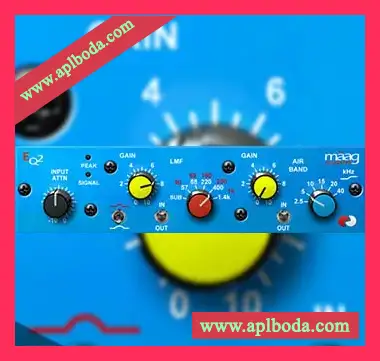 [单通道两段均衡器插件]Maag Audio EQ2 v1.5 [WiN]（32Mb）