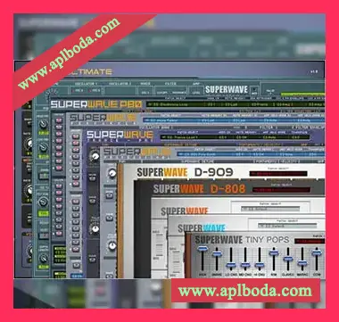 [音频效果插件合集]SuperWave Plugins Bundle v1.0.1 [WiN]（49Mb）