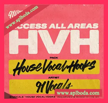 [浩室流行人声采样]91Vocals House Vocal Hooks [WAV]（472Mb）