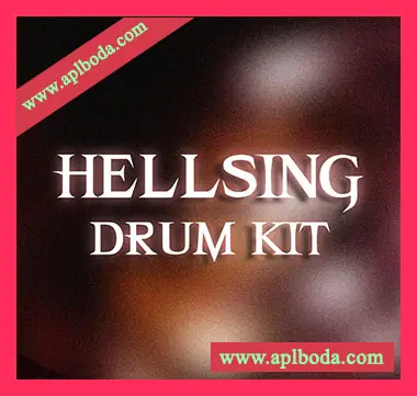 [Trap陷阱鼓组素材FL预置]RB Hellsing Drum Kit [WAV, MiDi]（280Mb）