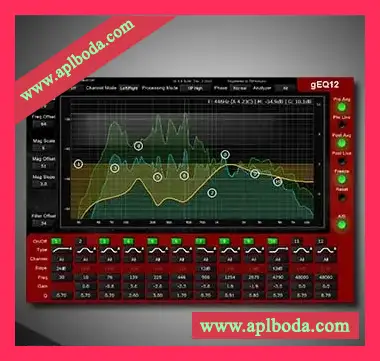 [均衡器]TBProAudio gEQ12 v1.4.0 CE  v1.3.7 [WiN, MacOSX]（3Mb）