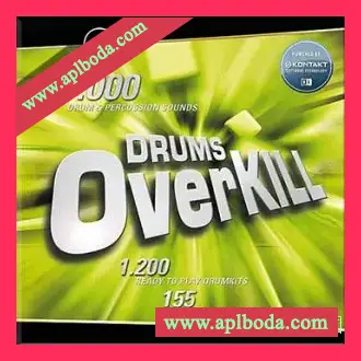 [电子打击音效电鼓音源]Best Service Drums Overkill KONTAKT（1.8Gb）