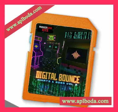 [嘻哈陷阱踩镲808MiDi素材]ProducerGrind Digital Bounce Hihats & 808S Vol.2（45Kb）