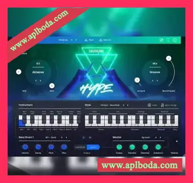 [影视科幻赛博朋克节奏乐器插件]uJAM Beatmaker v2.3.1 [WiN]（60Mb）