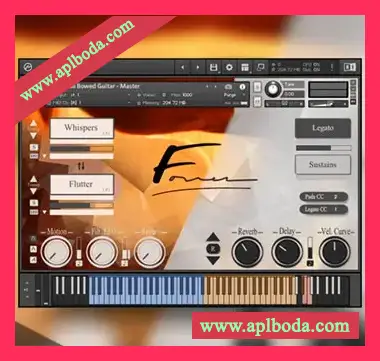 [琴弓吉他音源]David Forner El Dorado Legato Bowed Guitar [KONTAKT]（4.38Gb）