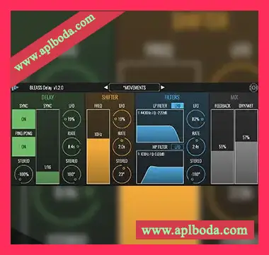 [多用途延迟回响移频器插件]BLEASS Delay v1.3.0 [MacOSX]（5Mb）