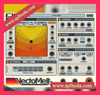 [配音环境多FX调制插件]Psychic Modulation VectoMelt2 v2.0 [WiN, MacOSX]（11Mb）