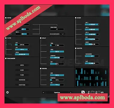 [低音嗡鸣合成器]Inear Display Lancinantes v1.2.0 [WiN, MacOSX]（8Mb）
