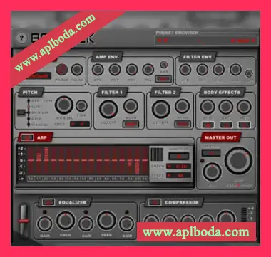 [低音合成器插件]Psytrance Plugins BassTek v1.0 [WiN, MacOSX]（8Mb）