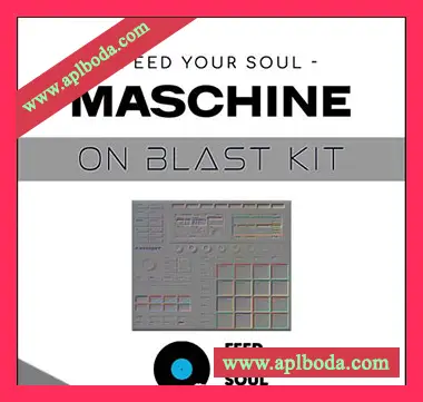 [摇滚金属鼓组采样]Feed Your Soul Music Feed Your Soul Maschine On Blast Kit [WAV]（17Mb）