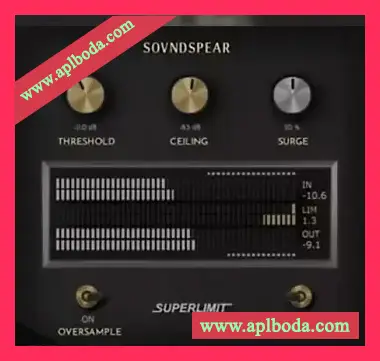 [限制器插件]Soundspear Superlimit v1.0 [WiN, MacOSX]（15Mb）
