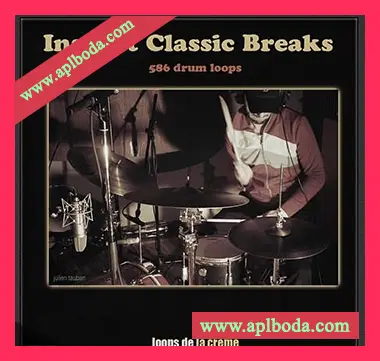 [Breakbeat爵士放克迪斯科鼓采样]Loops De La Crème Instant Classic Breaks [WAV]（244Mb）