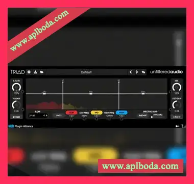 [模块引擎多频段处理插件]Unfiltered Audio TRIAD v1.3.5 [WiN]（8Mb）