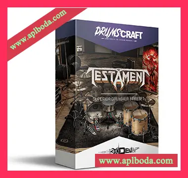 [Superior Drummer 3预置摇滚金属]Develop Device (DRUMSCRAFT) Testament Kit（24Kb）