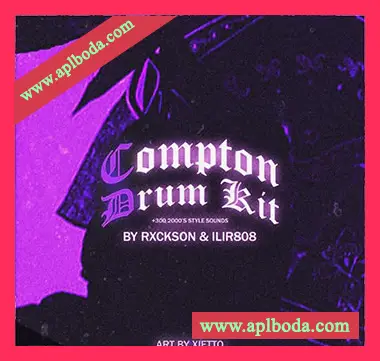 [Trap陷阱鼓组采样]Rxckson & ILIR808 Compton (Drum Kit) [WAV]（153Mb）