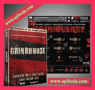 [70年代复古老电影LO-FI影视氛围综合音源]Funk Soul Productions Grindhouse [KONTAKT]（11.54Gb）