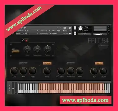 [毛毡钢琴音源]Hoss Audio Felt 54 [KONTAKT]（390Mb）