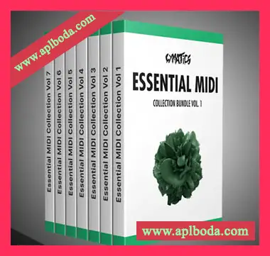 [MiDi素材合集]Cymatics Essential MIDI Collection Bundle（126Mb）