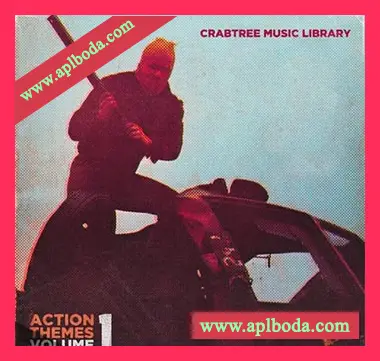 [Retro怀旧复古采样]The Drum Broker Crabtree Music Library Action Themes Vol.1 [WAV]（720Mb）