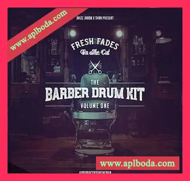 [嘻哈说唱陷阱鼓采样包]Julez Jadon Fresh Fades On The Cut The Barber Drum Kit Vol.1 [WAV]（155Mb）