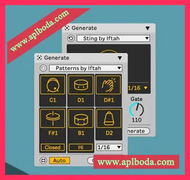 [Max for Live]Iftah Generators v1.1 [Max for Live]（424.69Kb）