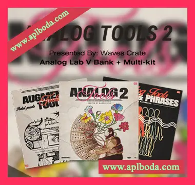 [怀旧氛围采样Analog Lab预置]macshooter49 Analog Tools 2 Analog Lab V Bank and MULTI-KIT（216Mb）