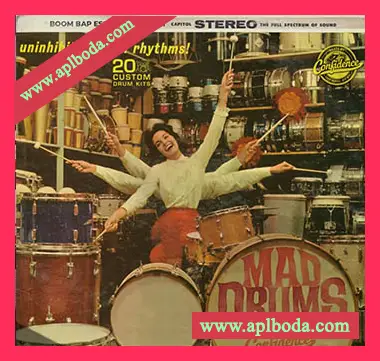 [嘻哈说唱采样]Mad Drums Boom Bap Essentials Vol II [WAV]（10Mb）