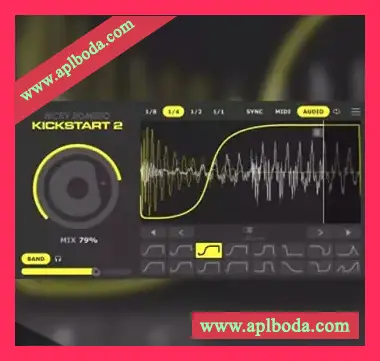 [底鼓低音混音侧链压缩器插件]CableGuys Nicky Romero Kickstart 2 v2.0.8 [WiN]（5.37Mb）