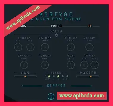 [现代嘻哈鼓机音源]Kerfyge Audio KERFYGE DRM [KONTAKT]（29Mb）