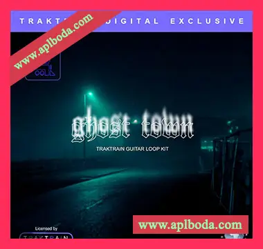 [嘻哈说唱吉他采样]TrakTrain Ghost Town Traktrain Guitar Loop Kit [WAV]（269Mb）