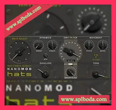Rhythmic Robot Audio NanoMod 9 – Hats [KONTAKT]（10Mb）