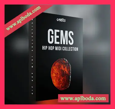 [MiDi素材嘻哈说唱]Cymatics GEMS Hip Hop Midi Collection（70Kb）