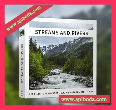 [溪流河流流水音效采样]Just Sound Effects Streams and Rivers [WAV]（3.78Gb）