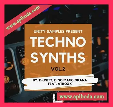 [科技浩室采样]Unity Records Techno synths Vol.2 by D Unity, Dino Maggiorana feat. atroxx [WAV]（474Mb）