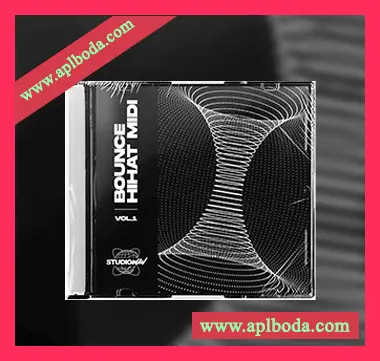 [嘻哈陷阱踩镲MiDi素材]StudioWAV Bounce HiHat MIDI Kit（905Kb）