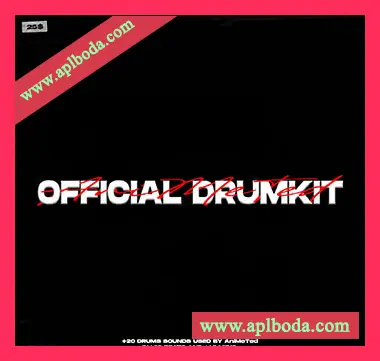 [Trap陷阱鼓组素材FL预置]AniMeTed Official Drumkit [WAV, MiDi]（5Mb）