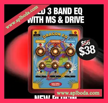 [踏板EQ均衡器插件]Safari Pedals Dragon EQ v1.3.66 Regged [WiN]（25Mb）