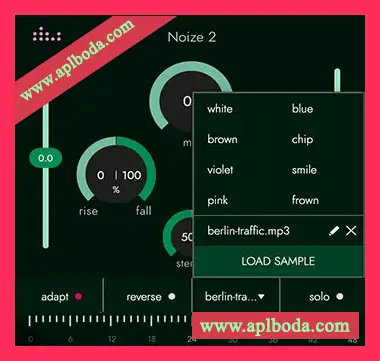 [自适应噪声生成降噪插件]Denise Audio Noize 2 v1.1.0.2024 v1.0.0.2023 Regged [WiN, MacOSX]（55Mb）