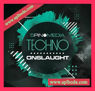 [科技浩室舞曲素材]5Pin Media Techno Onslaught [WAV, MiDi]（520Mb）