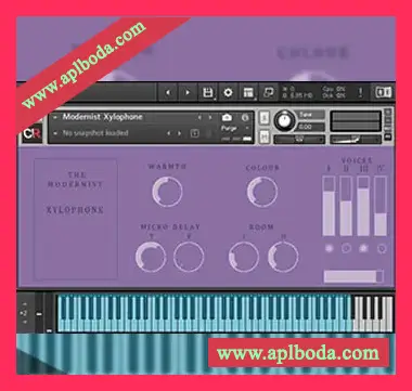 [现代木琴音源]Channel Robot The Modernist Xylophone [KONTAKT]（19Mb）